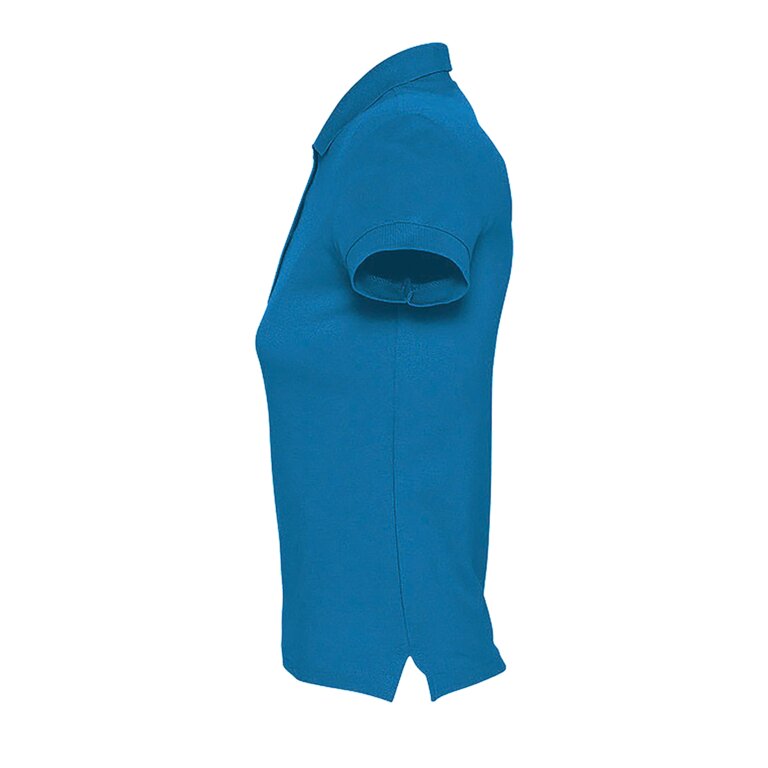 Polo personnalisable couleur femme à manches courtes en coton peigné 170 gr/m² - Passion | pandacola - 2