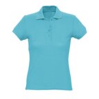 Polo personnalisable couleur femme à manches courtes en coton peigné 170 gr/m² - Passion | pandacola - thumb