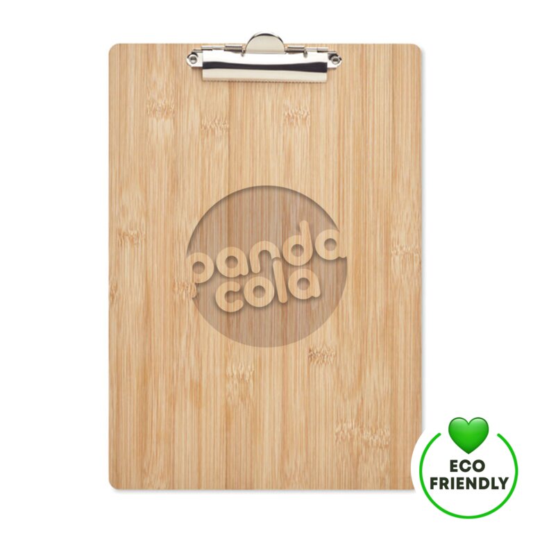 Porte-bloc A4 personnalisable en bambou - Bilo | pandacolach