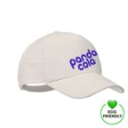 Casquette personnalisée à 5 pans en chanvre 370 gr/m² - Champo | pandacolach - thumb - 2