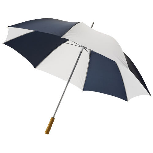 Parapluie golf personnalisé manche droit en bois - Karl | pandacolach