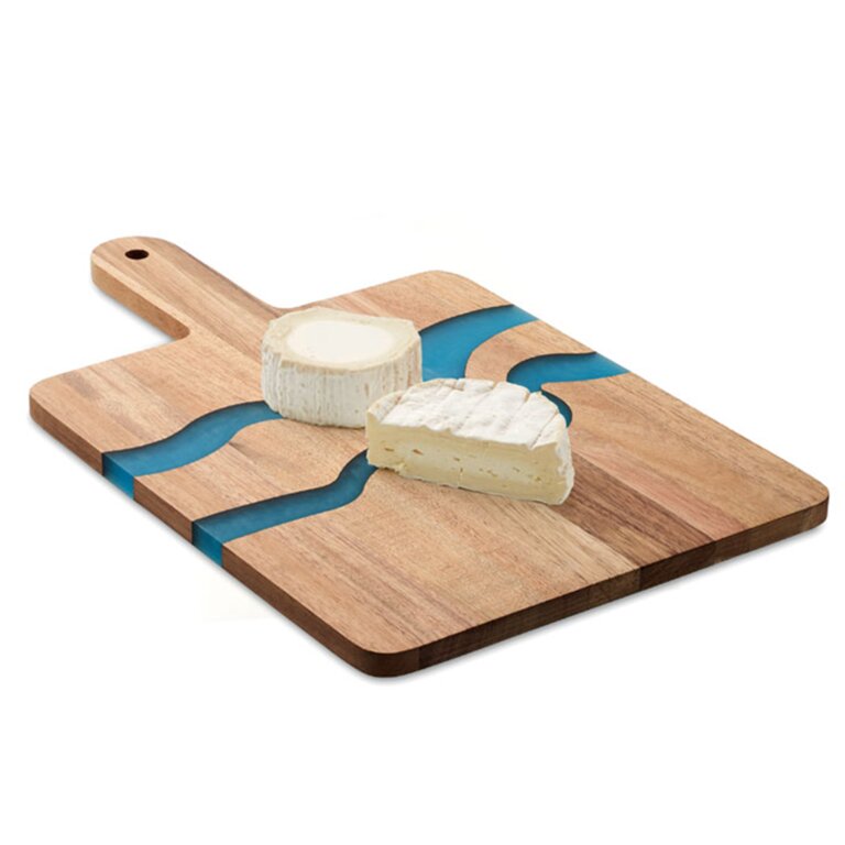 Planche personnalisable de service en bois avec résine époxy - Poxy | pandacola - 3