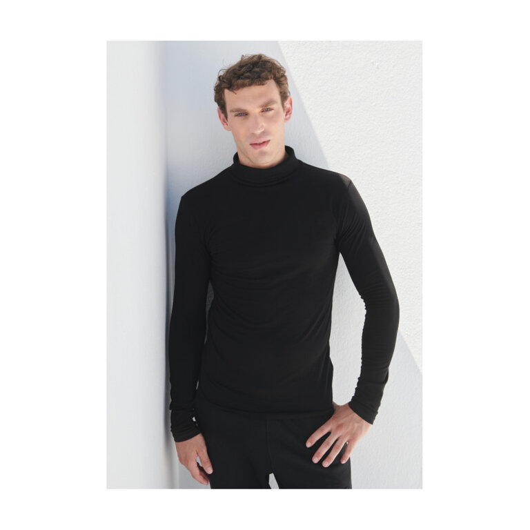 T-shirt col roulé personnalisable 165 gr/m² - Xavier | pandacola