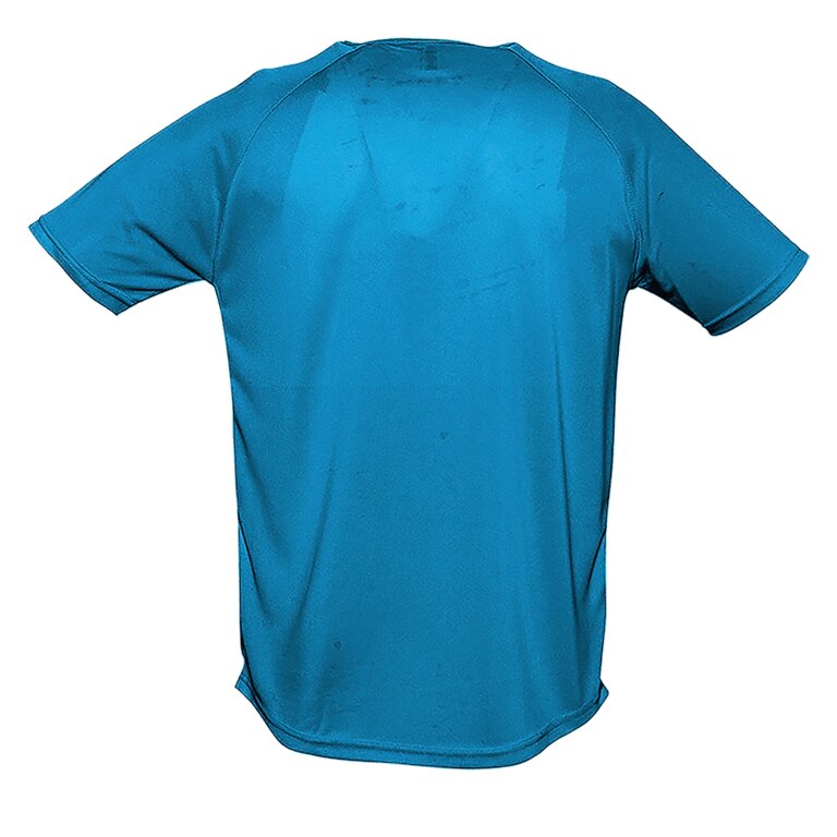 Tee-shirt respirant personnalisable de sport couleur homme en mesh polyester 140 gr/m² - Sporty | pandacola - 1