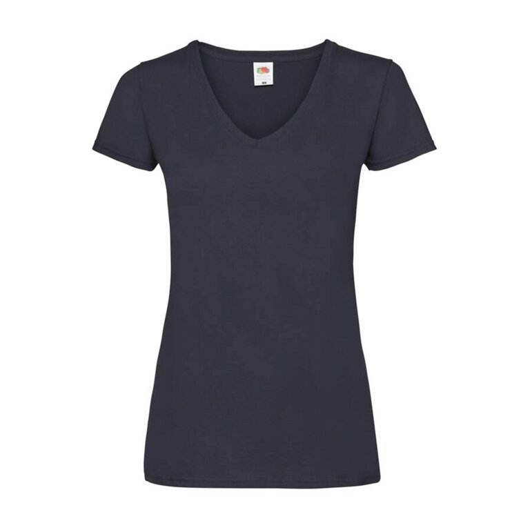 T-shirt personnalisé col v femme en coton 165 gr/m² | FRUIT OF THE LOOM® - Tango | pandacola