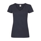 T-shirt personnalisé col v femme en coton 165 gr/m² | FRUIT OF THE LOOM® - Tango | pandacola - thumb - 3