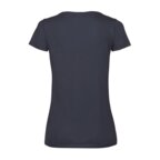 T-shirt personnalisé col v femme en coton 165 gr/m² | FRUIT OF THE LOOM® - Tango | pandacola - thumb - 1