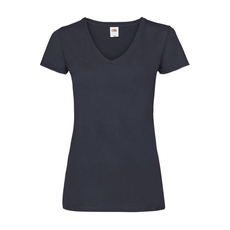 T-shirt personnalisé col v femme en coton 165 gr/m² | FRUIT OF THE LOOM® - Tango | pandacolach