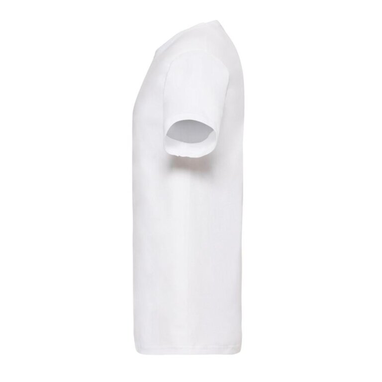 T-shirt personnalisé col v homme blanc en coton 165 gr/m² | FRUIT OF THE LOOM® - Tango White | pandacolach - 2