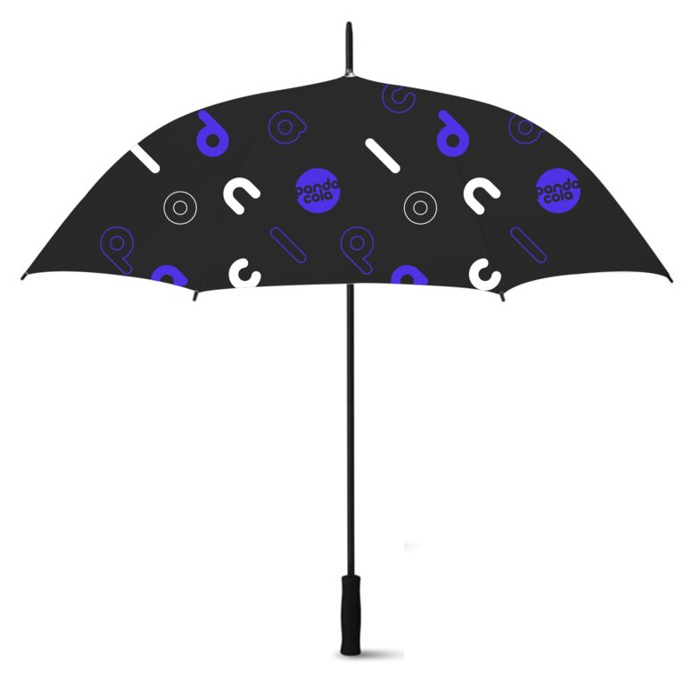 Parapluie personnalisable en sublimation en rPET 23" - Airsub | pandacola