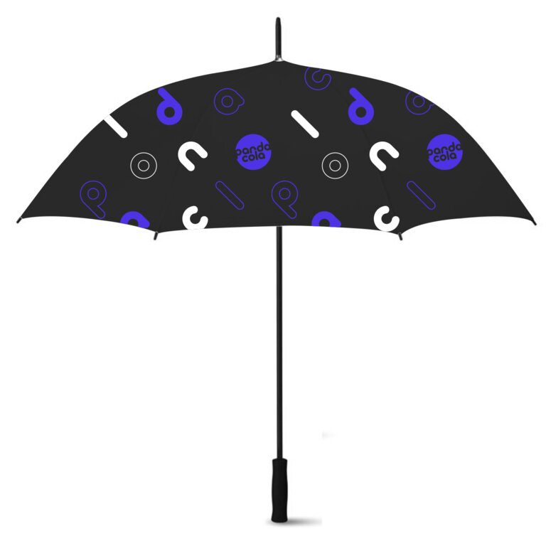 Parapluie personnalisable en sublimation en rPET 23" - Airsub | pandacolach