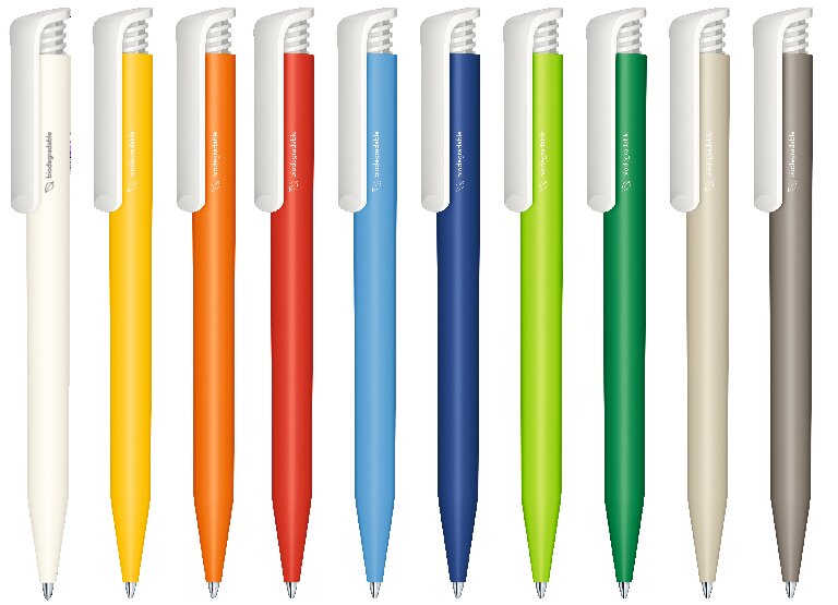 Stylo à bille promotionnel biodégradable - Super Hit Bio | Senator® | pandacolach - 2