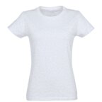 Tee-shirt personnalisable couleur femme coupé cousu 100% coton 190 gr/m² - Impérial | pandacola - thumb