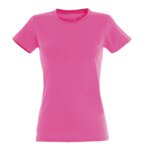 Tee-shirt personnalisable couleur femme coupé cousu 100% coton 190 gr/m² - Impérial | pandacola - thumb - 2