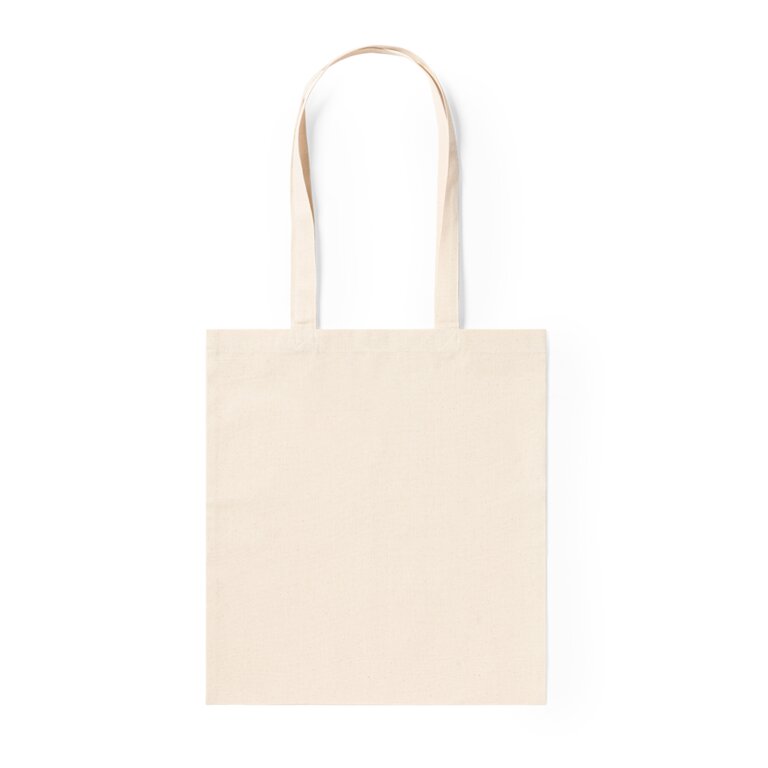 Tote bag publicitaire en coton écru anses longues 280 gr/m² - Padou | pandacola