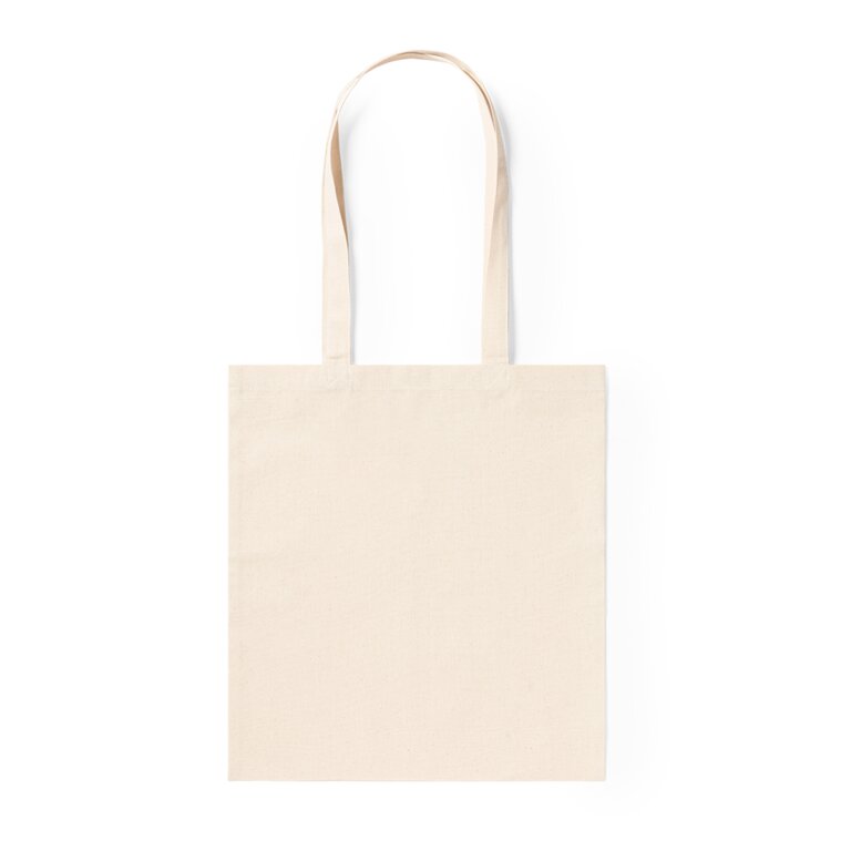 Tote bag publicitaire en coton écru anses longues 280 gr/m² - Padou | pandacolach