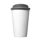 Gobelet isotherme personnalisé blanc en PP 350 ml | Brite-Americano® - Palasso white | pandacolach - thumb - 1