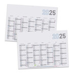 Calendrier de banque publicitaire rigide Made In France 55x40,5 cm - Plano | pandacola - thumb