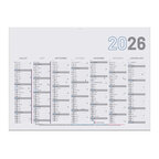 Calendrier de banque publicitaire rigide Made In France 55x40,5 cm - Plano | pandacola - thumb - 1