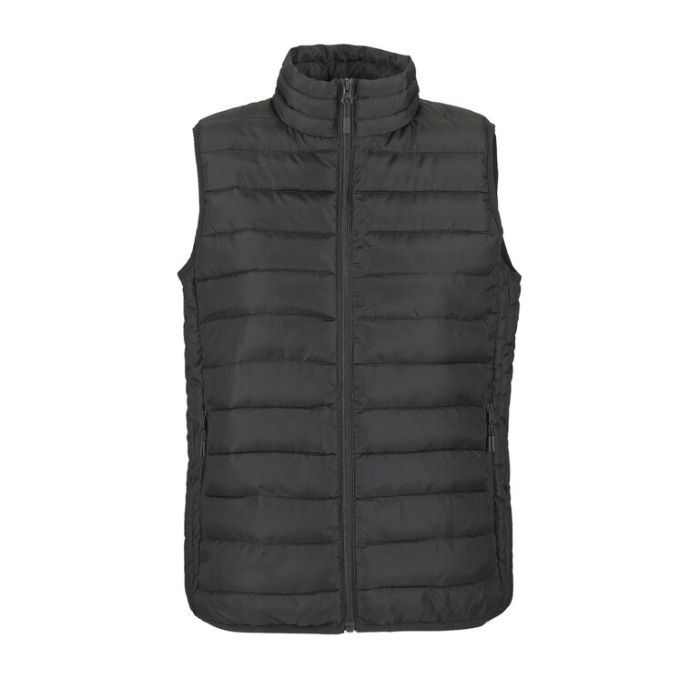Doudoune personnalisable sans manches en polyester - Stream Bw | pandacolach