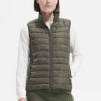 Doudoune personnalisable sans manches en polyester - Stream Bw | pandacolach - thumb - 4