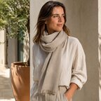 Foulard personnalisable en viscose - Riba | pandacola - thumb - 2