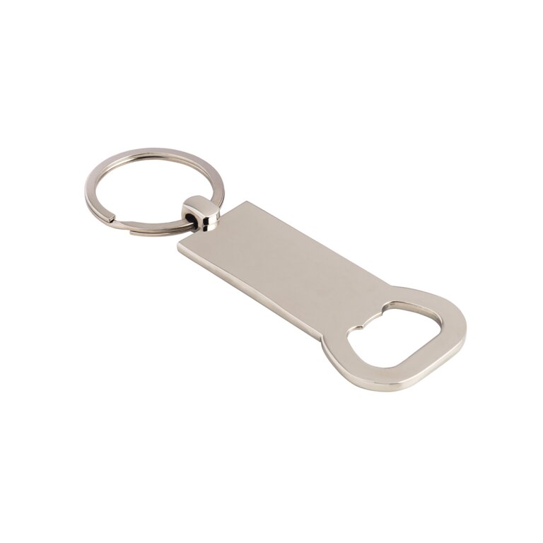 Porte-clés personnalisable décapsuleur en métal et bambou - Kampai | pandacolach - 1