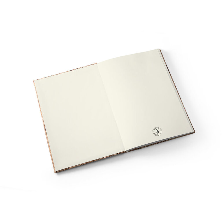 Carnet A5 publicitaire 192 pages en paille - Braga | pandacola - 1