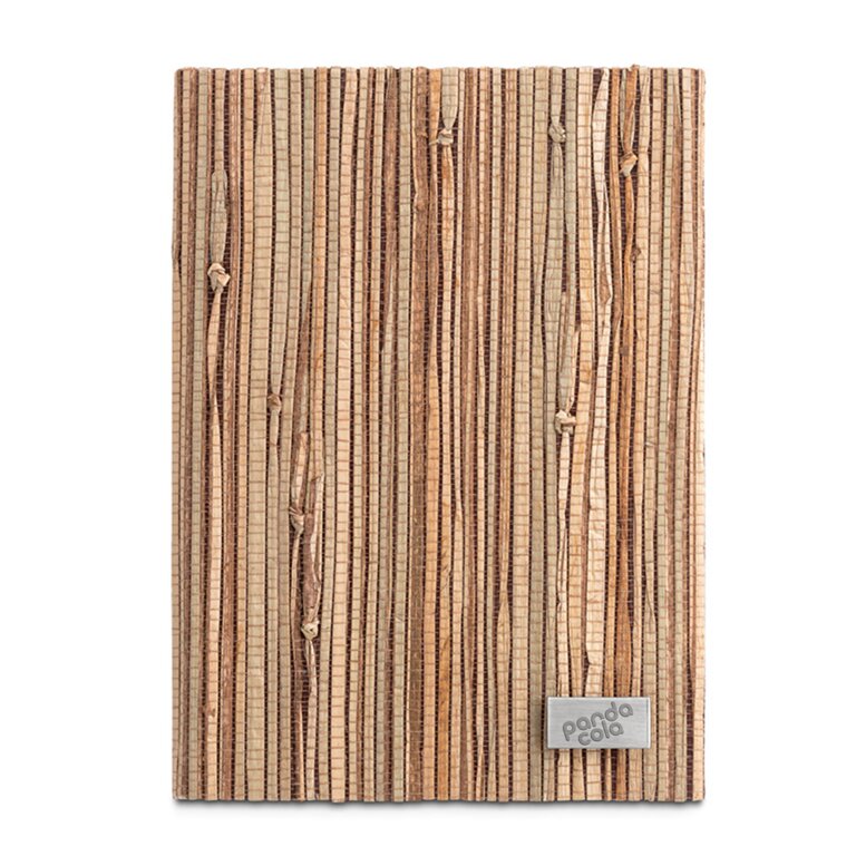 Carnet A5 publicitaire 192 pages en paille - Braga | pandacolach
