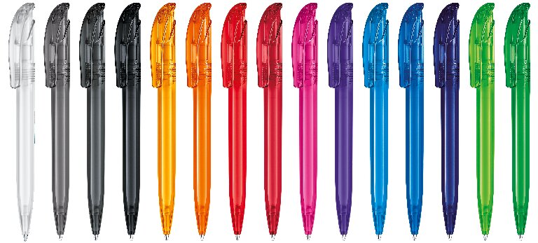 Stylo à bille rétractable transparent - Challenger Clear | Senator® | pandacola - 2