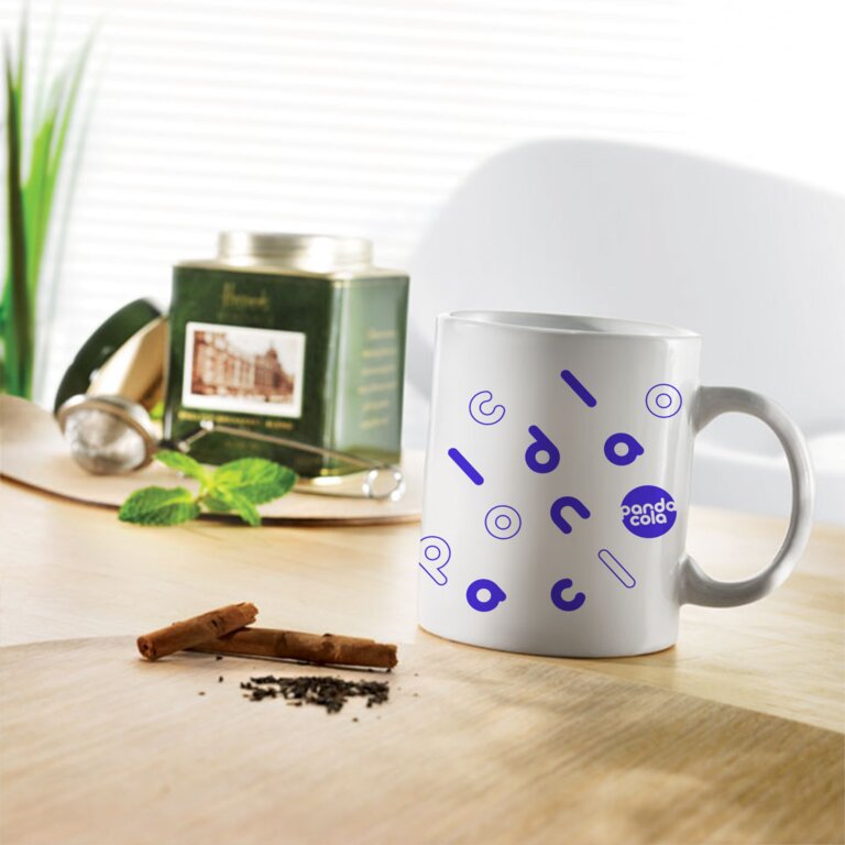 Mug publicitaire céramique blanc 300 mL - Dublin | pandacola - 2