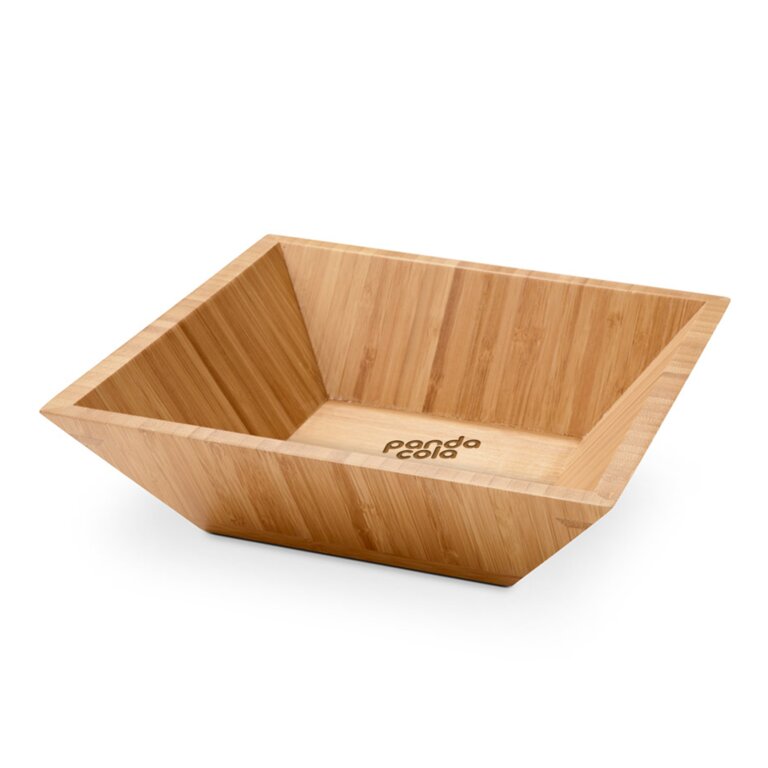 Saladier personnalisé carré en bambou - Cocina | pandacolach