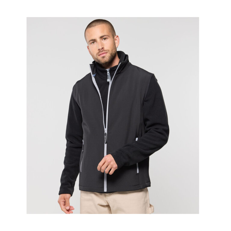 Bodywarmer personnalisé unisexe sans manches en polyester 300 gr/m² | PEN DUICK® - Seattle | pandacola