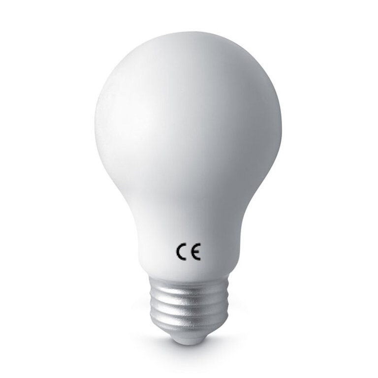 Anti-stress publicitaire en forme d'ampoule - Light | pandacola - 1