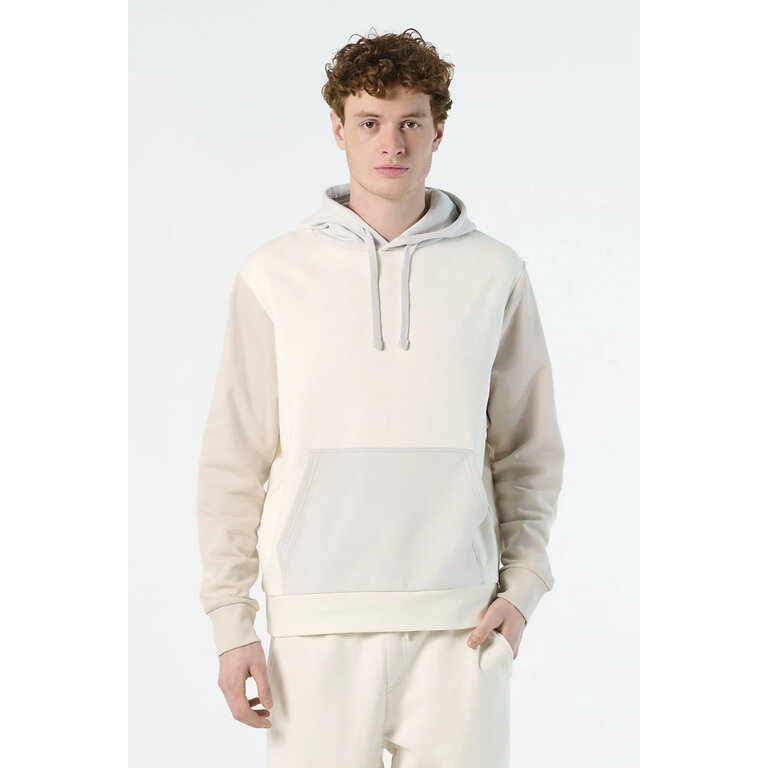 Sweat personnalisé unisexe tricolore à capuche en coton bio 280 gr/m² - Collins | pandacola