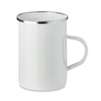 Mug personnalisable vintage en métal avec émail 550 ml - Hencien | pandacola - thumb