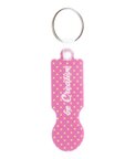 Porte-clés jeton en plastique impression quadri  - Biggy | pandacolach - thumb - 1