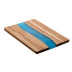 Planche personnalisée à découper en bois avec résine époxy - Poxy | pandacolach - thumb - 1