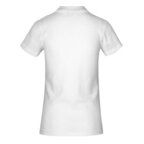 Polo personnalisable blanc à maille piquée en coton 220 gr/m² | PROMODORO® - Vincent White Femme | pandacola - thumb - 1