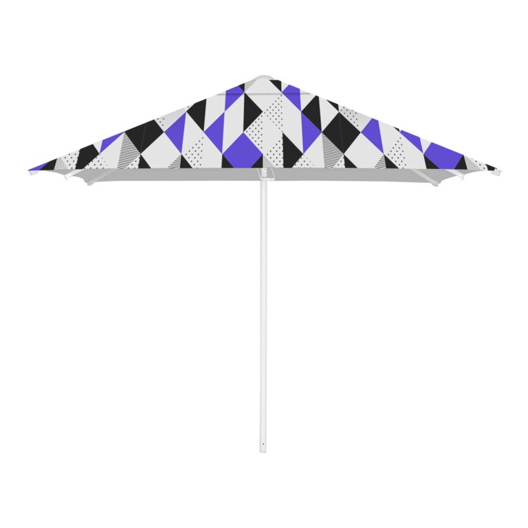Parasol personnalisé carré avec ouverture télescopique - Galapagos | pandacola - 2