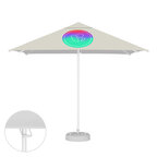 Parasol personnalisé carré avec ouverture télescopique - Galapagos | pandacolach - thumb - 1