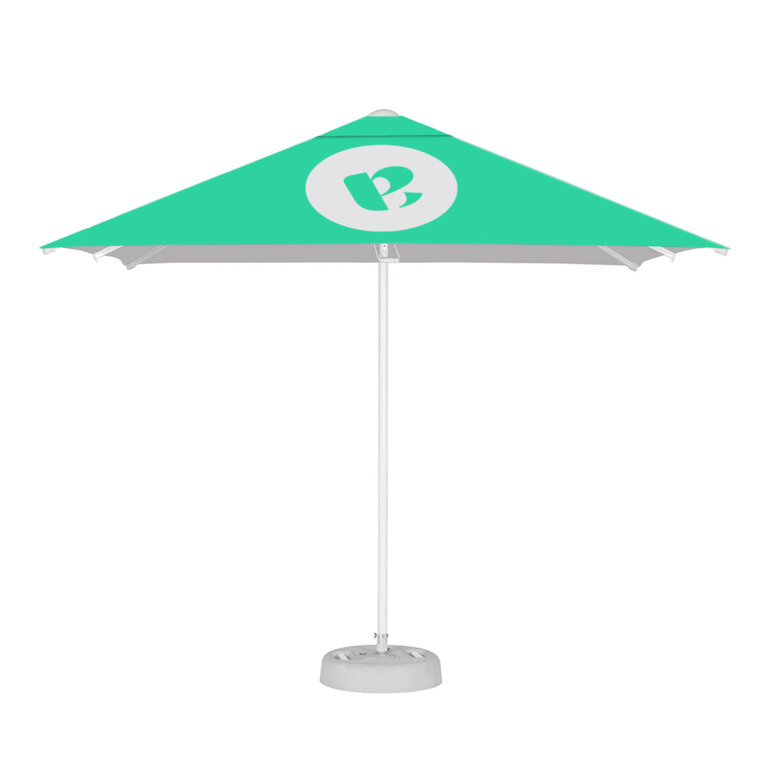 Parasol personnalisé carré avec ouverture télescopique - Galapagos | pandacolach - 2