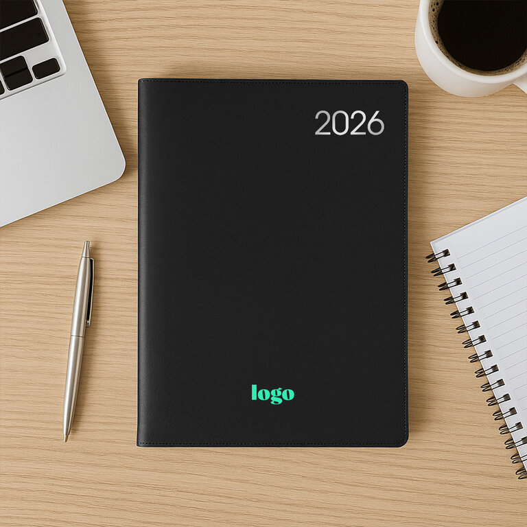 Agenda personnalisable de bureau 21 x 27 cm 2025/2026 - Memorio | pandacolach