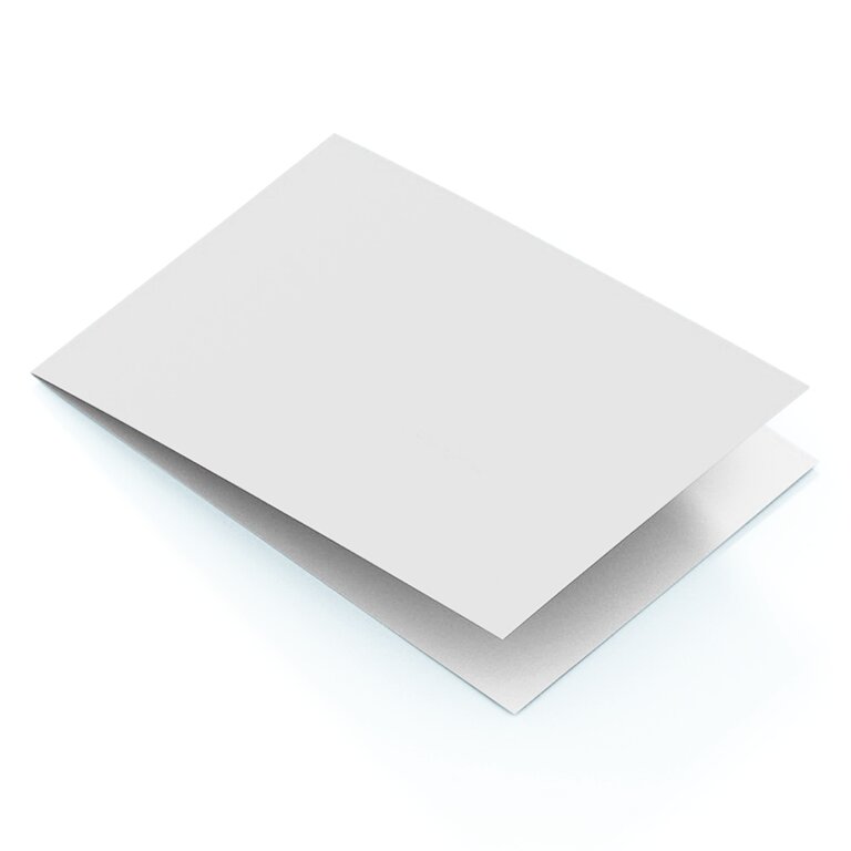 Carte de vœux personnalisée double rabat 250g/m² - Merry | pandacolach