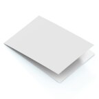 Carte de vœux personnalisée double rabat 250g/m² - Merry | pandacolach - thumb