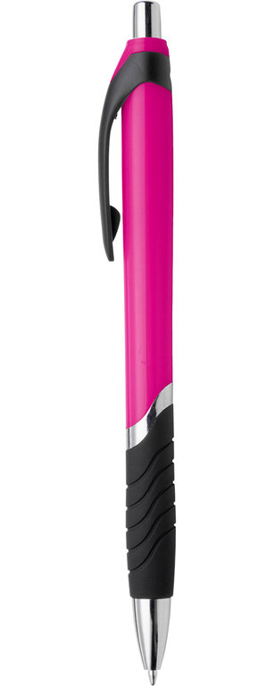 Stylo à bille corps couleur et attributs noirs - Molde | pandacolach