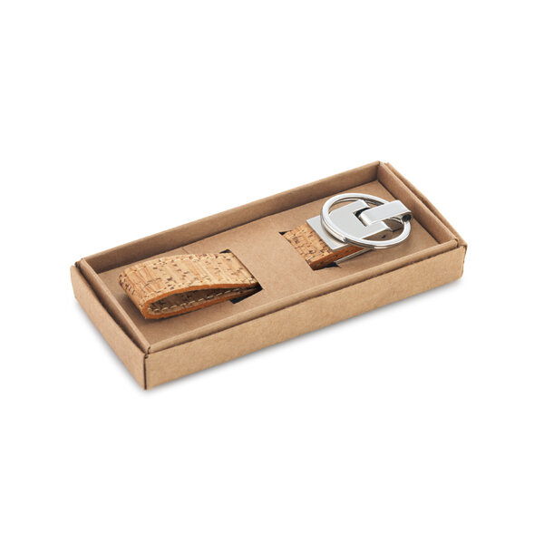 Porte-clés personnalisable en liège - Belmont | pandacolach - 2