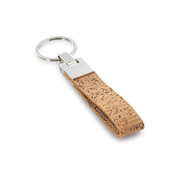 Porte-clés personnalisable en liège - Belmont | pandacolach