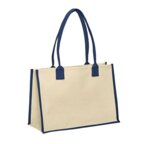 Sac publicitaire fond rigide en coton et canva 340 gr/m² - Charmant | pandacola - thumb