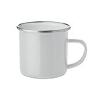 Mug personnalisable métal vintage en émail 350 mL - Plateado | pandacola - thumb